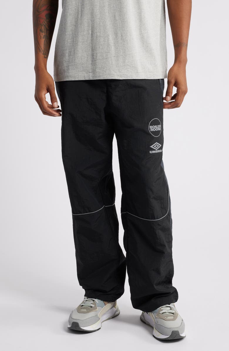 BOILER ROOM x Umbro Graphic Shell Pants, Main, color,