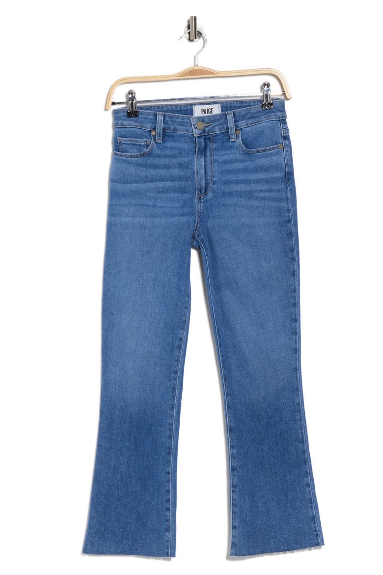 Rory Raw Hem Crop Flare Leg Jeans, Alternate, color, SEIDY