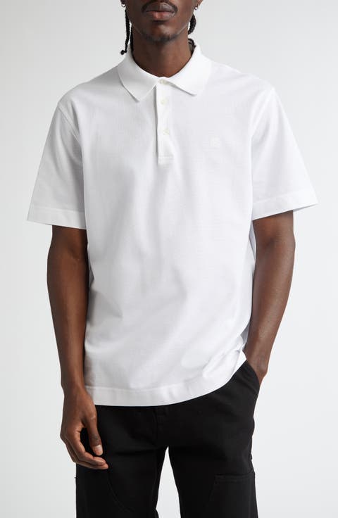 Classic Fit 4G Logo Embroidered Cotton Piqué Polo