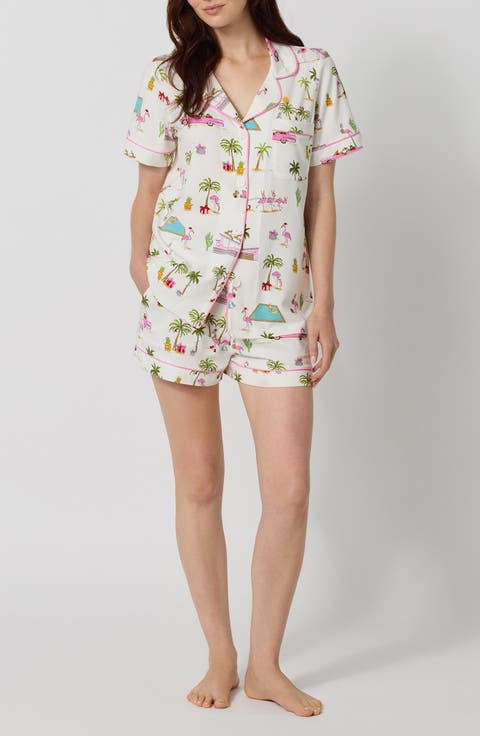 Short Sleeve Cotton Pajamas