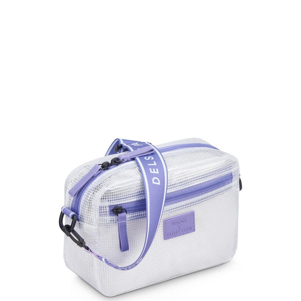 Florence by Mills City Breeze Crossbody Bag, Alternate, color, Transparent White