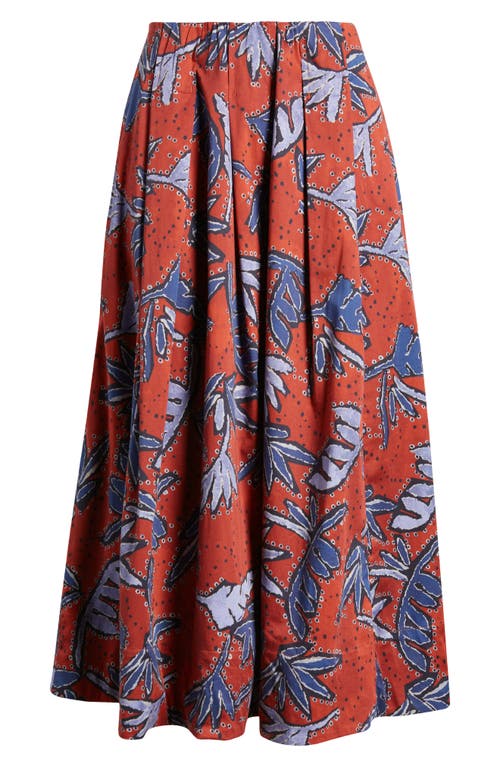 Nic + Zoe Nic+zoe Autumn Leaves Midi Skirt In Multi