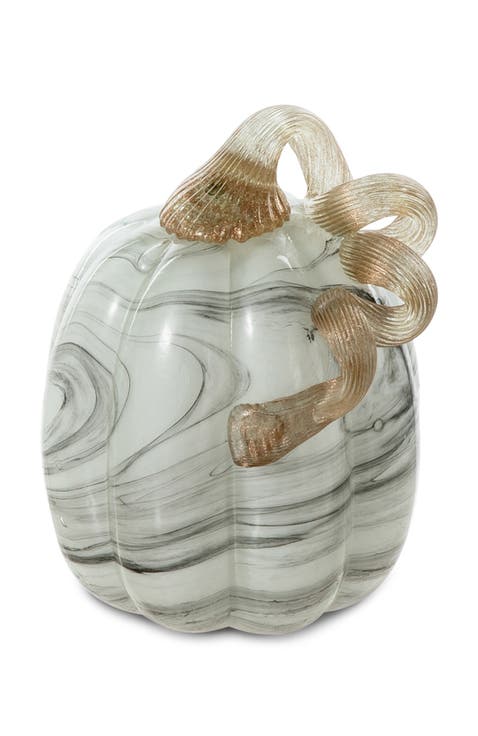 Fall Multi-Style Short Glass Pumpkins