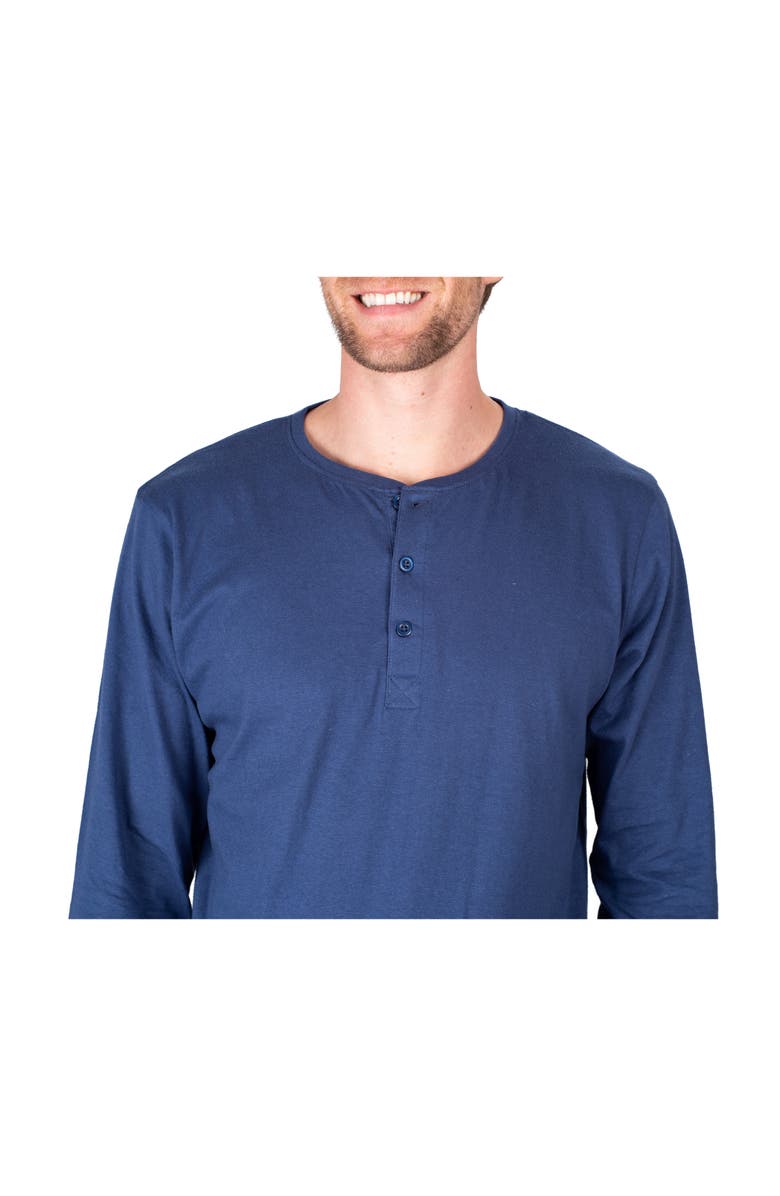 SLEEPHERO Knit Pajamas, Alternate, color, Blue Buffalo Check