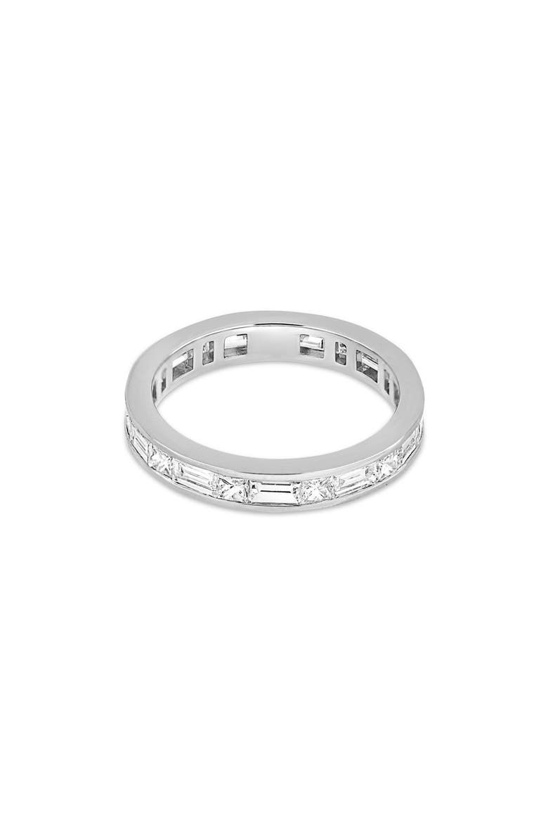 18K Gold Gatsby 3.2mm Natural Diamond Eternity Ring (Online Trunk Show), Alternate, color, 18K WHITE GOLD/ DIAMOND