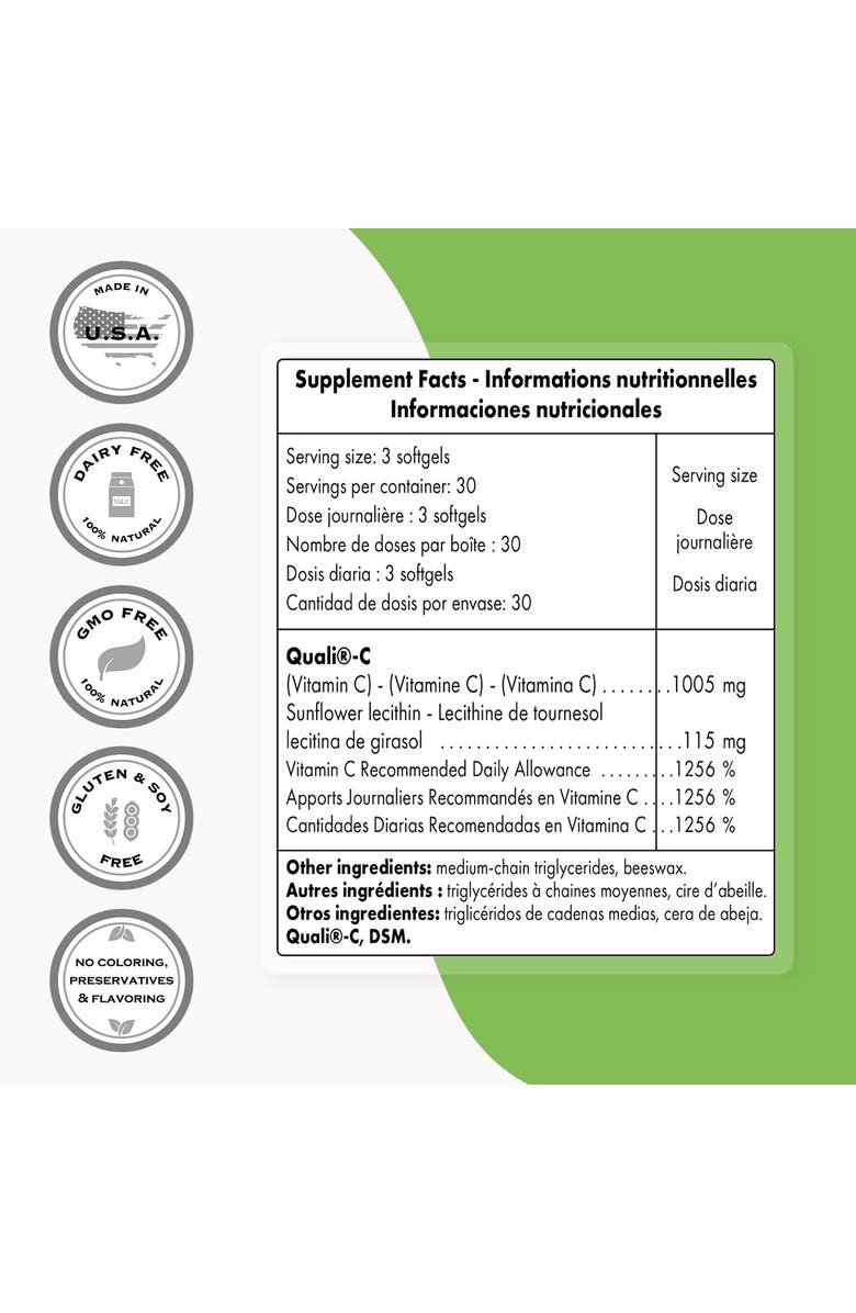 SuperSmart Liposomal Vitamin C Supplement, Alternate, color, NO COLOR