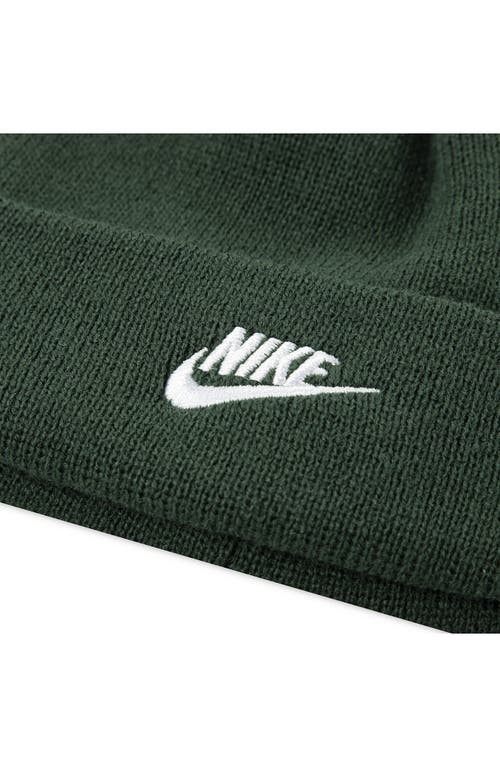 Nike Futura Beanie & Gloves Set In Green