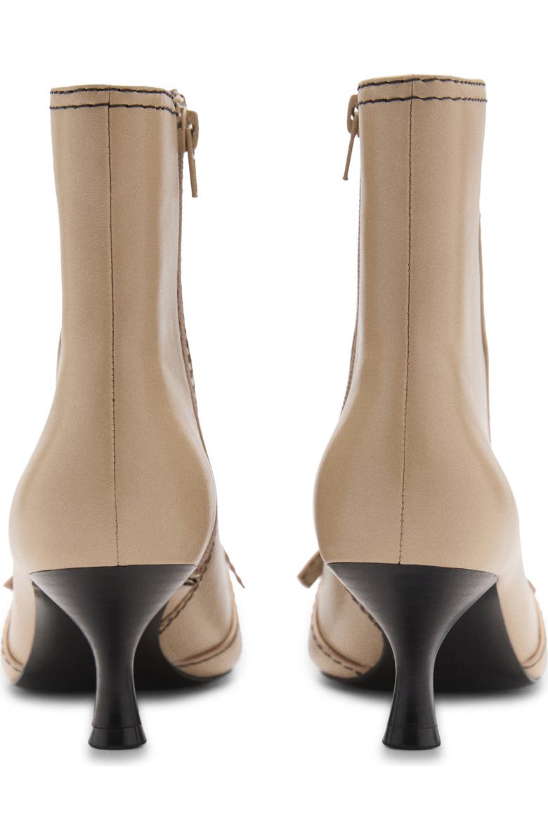 MANGO Bow Bootie, Alternate, color,