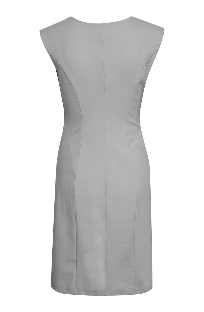 Kaffe India Cocktail Bodycon Dress, Alternate, color, Grey Melange