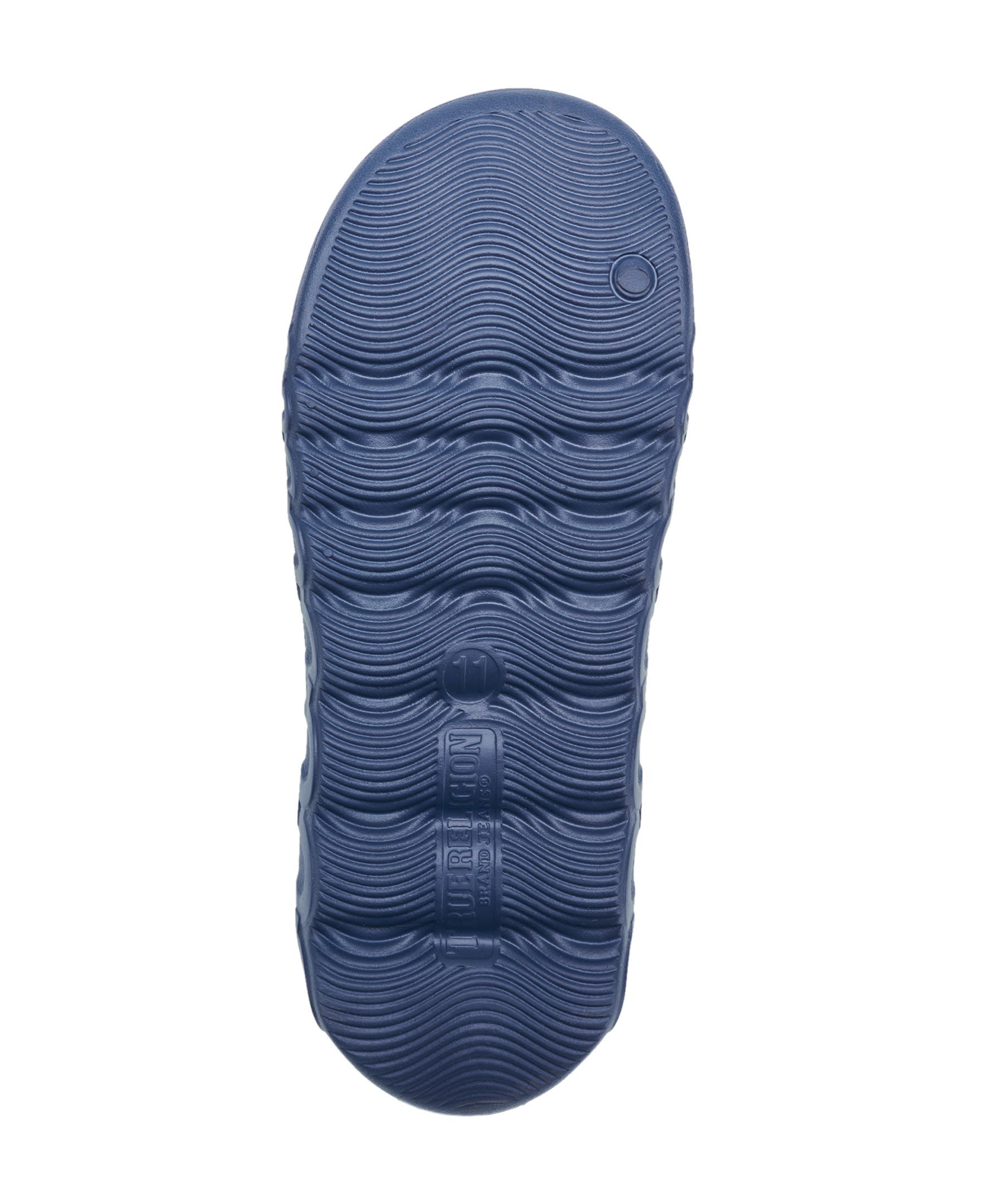 True Religion Tupac Molded Slide, Alternate, color, Navy