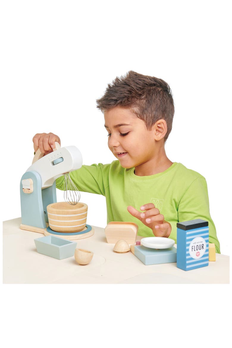 Mini Chef Wooden Home Baking Set, Alternate, color, MULTI