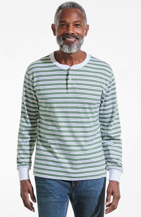 Super-T Long Sleeve Henley Shirt