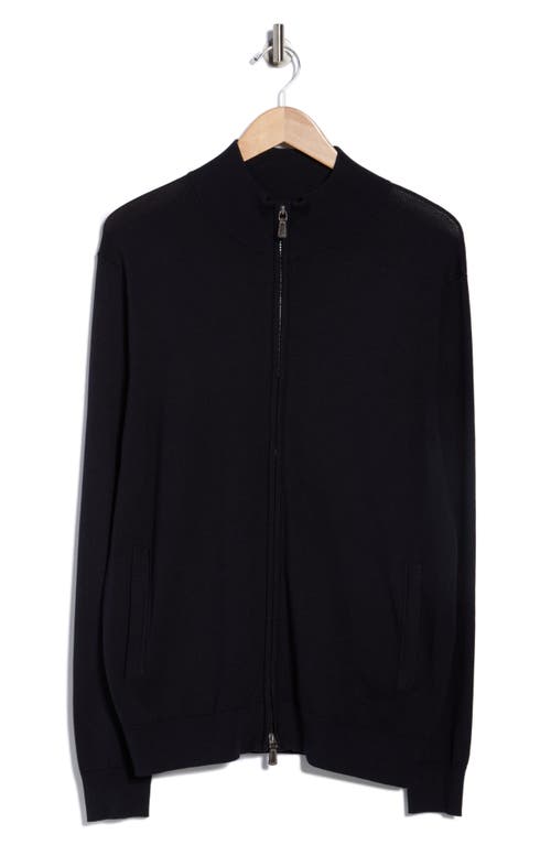 Tom Baine Full Zip Sweater In Multi