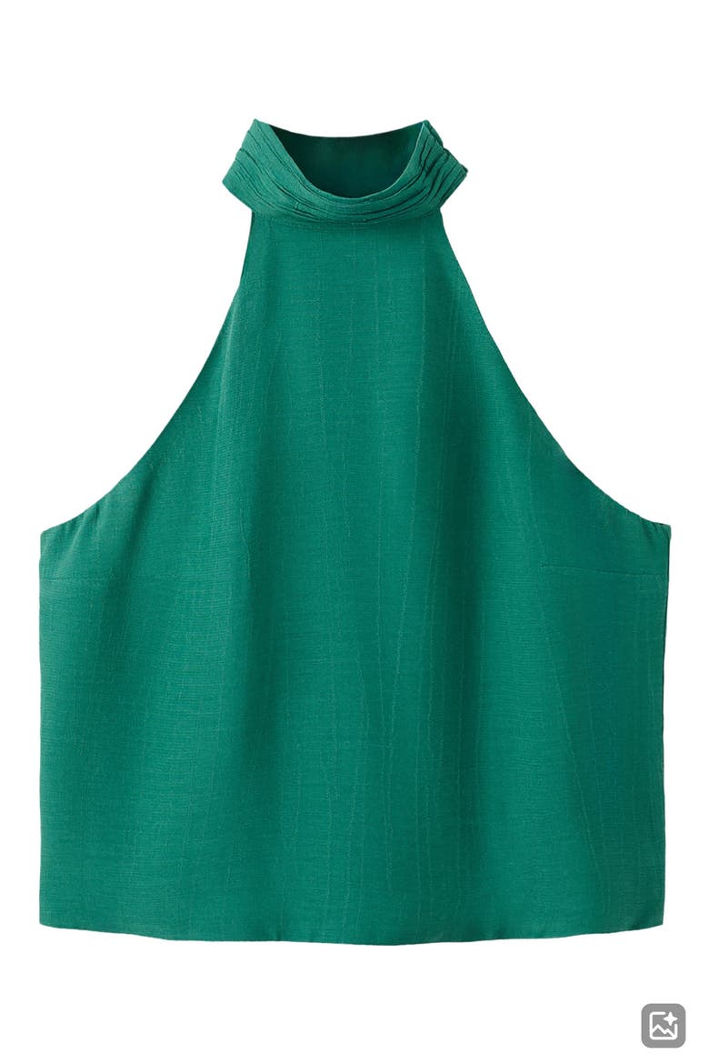 Open Back Sleeveless Top, Alternate, color, GREEN