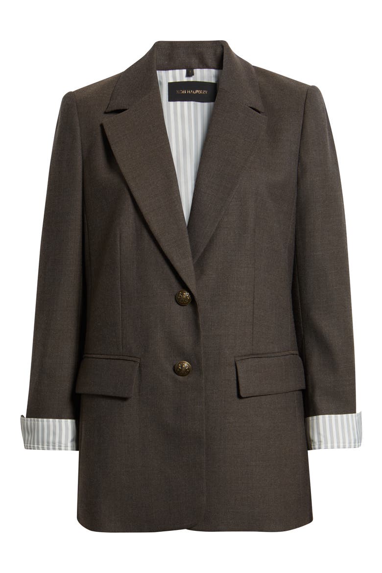 Forrest Wool Blend Jacket, Alternate, color, BROWN