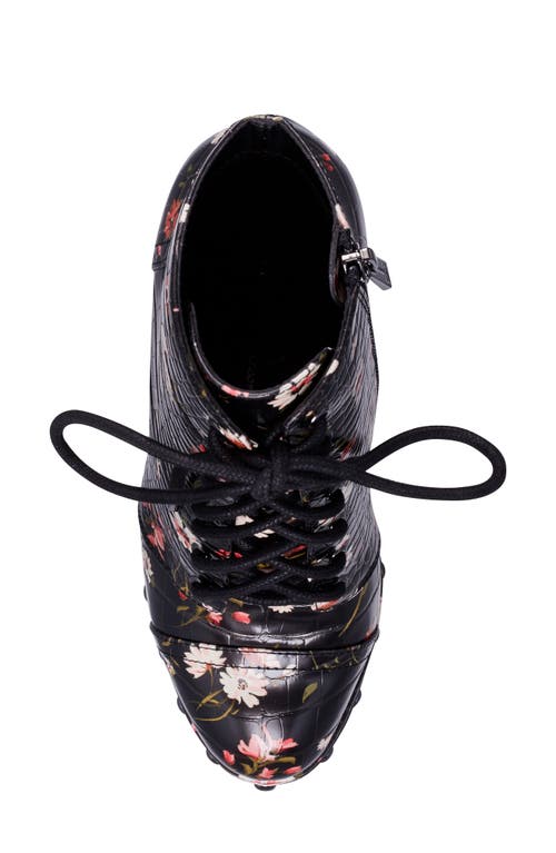 Jessica Simpson Irella Platform Combat Boot In Multi