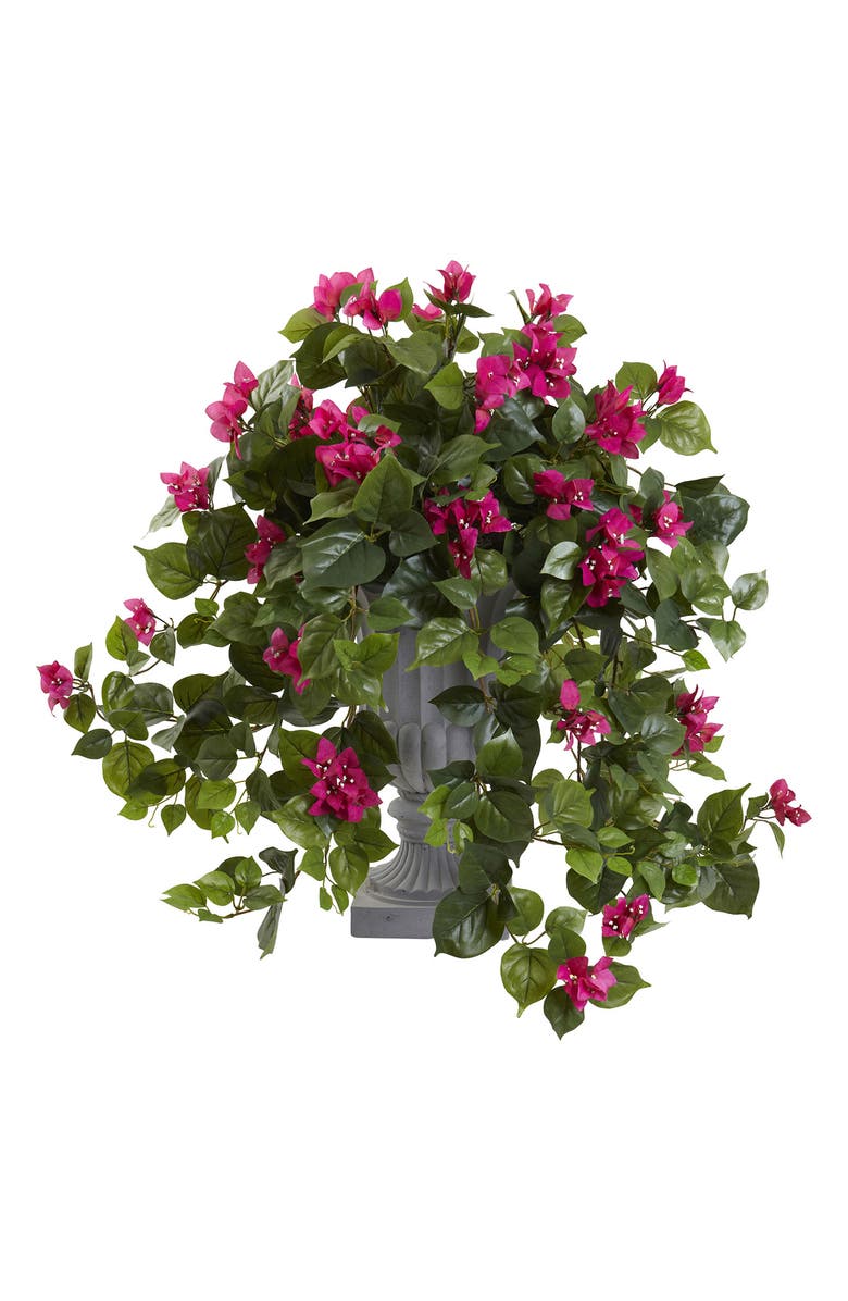 NEARLY NATURAL 27" Bougainvillea Artificial Plant, Main, color,