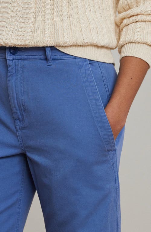RALPH LAUREN LAUREN RALPH LAUREN WIDE LEG COTTON TWILL PANTS 