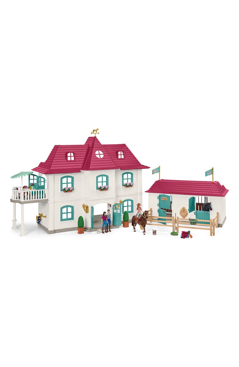 Schleich Horse Club<sup>™</sup> Lakeside Country House & Stable Playset, Alternate, color, 