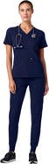 JAANUU Rubi Women's 6-Pocket Slim Knit Scrub Jogger