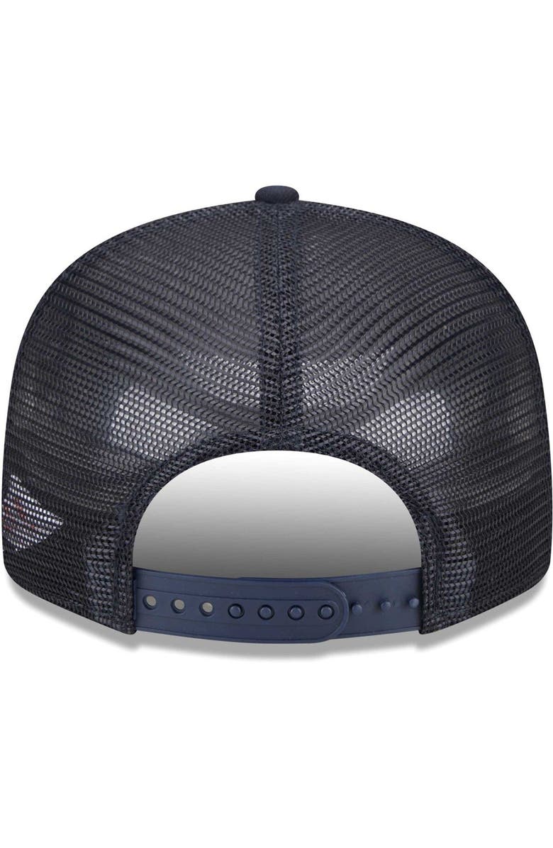 New Era Men's New Era Navy Auburn Tigers Grade Trucker 9FIFTY Snapback Hat, Alternate, color, Navy