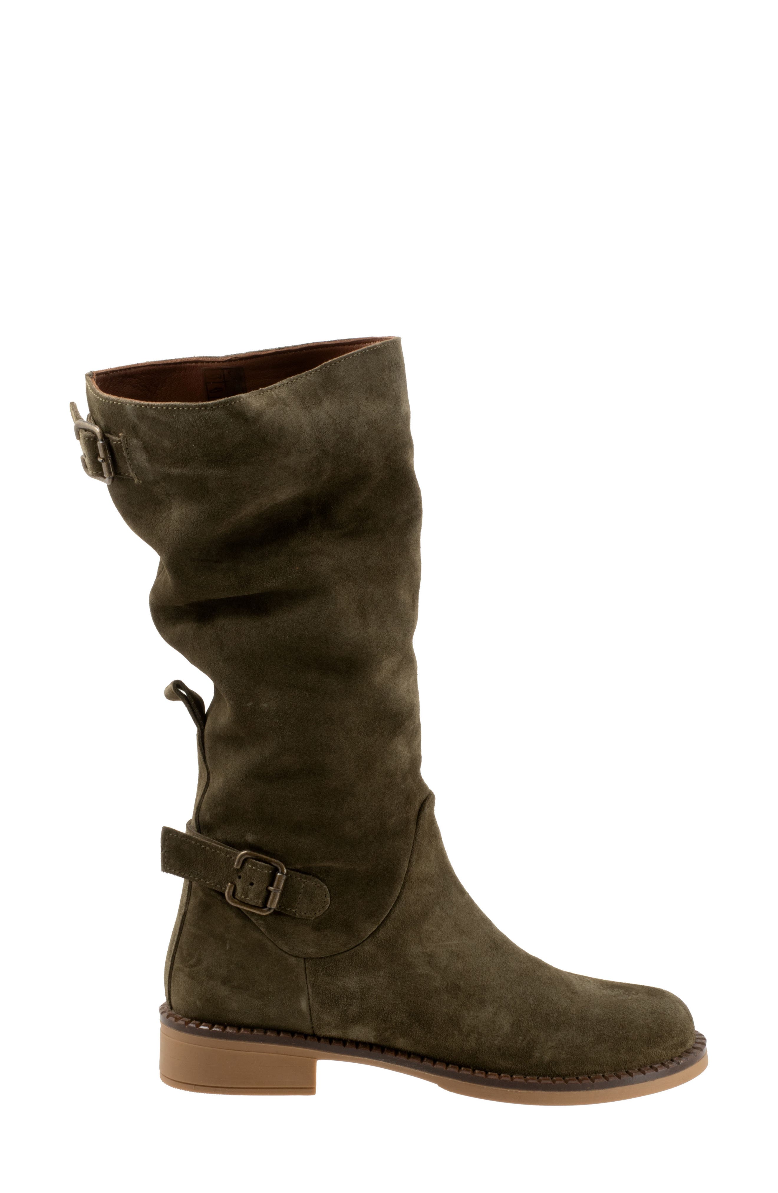 Bueno Ozzie Boot, Alternate, color, Dark Khaki Suede