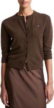 Vince Pocket Wool & Cashmere Blend Cardigan