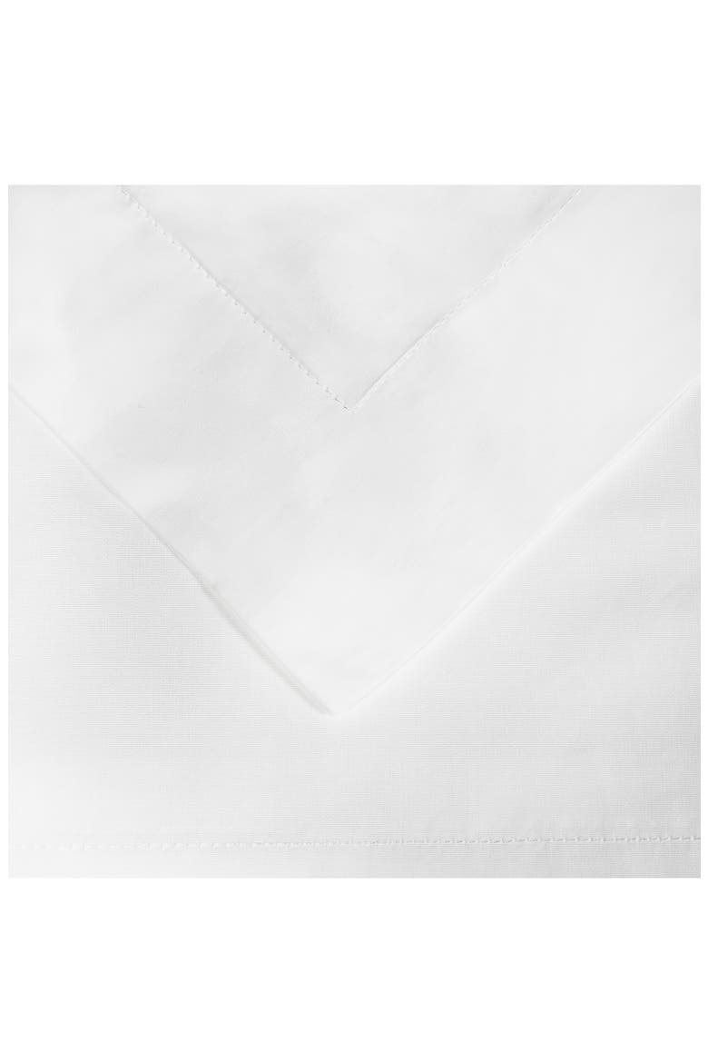 Solid 300 Thread Count Sateen Duvet Cover & Shams Set, Alternate, color, WHITE