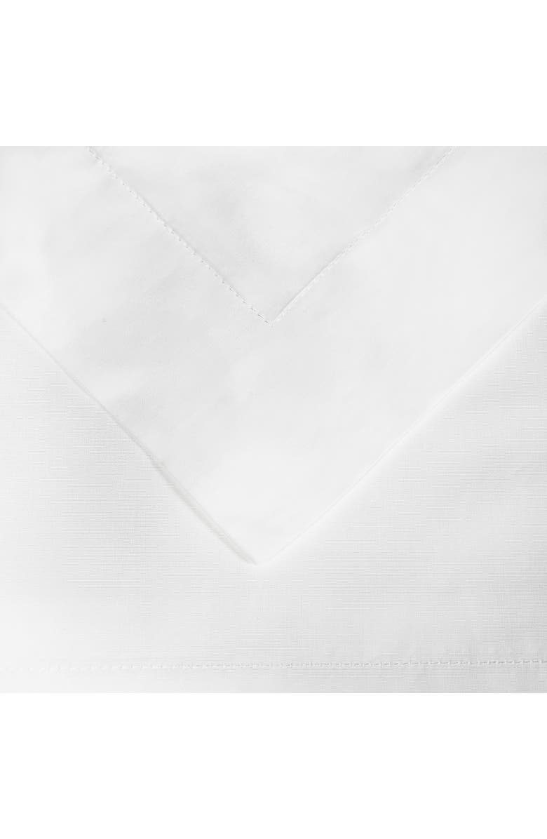 Superior Solid 300 Thread Count Sateen Duvet Cover & Shams Set, Alternate, color, White