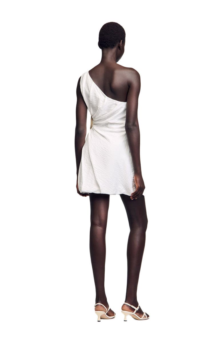 SANDRO Short asymmetrical dress, Alternate, color, 