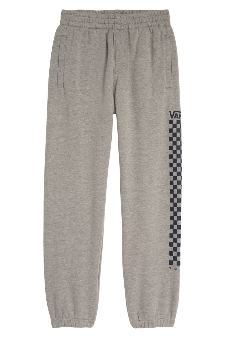 Sidecheck Fleece Sweatpants, Main, color, CEMENT HEATHER
