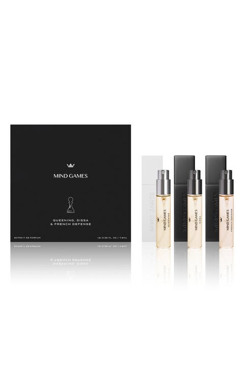 Queening, Sissa & French Defense Travel Extrait de Parfum Set