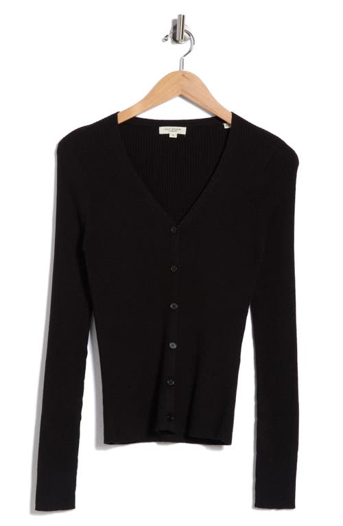 Max Studio V-neck Cardigan V-neck Cardigan In Black