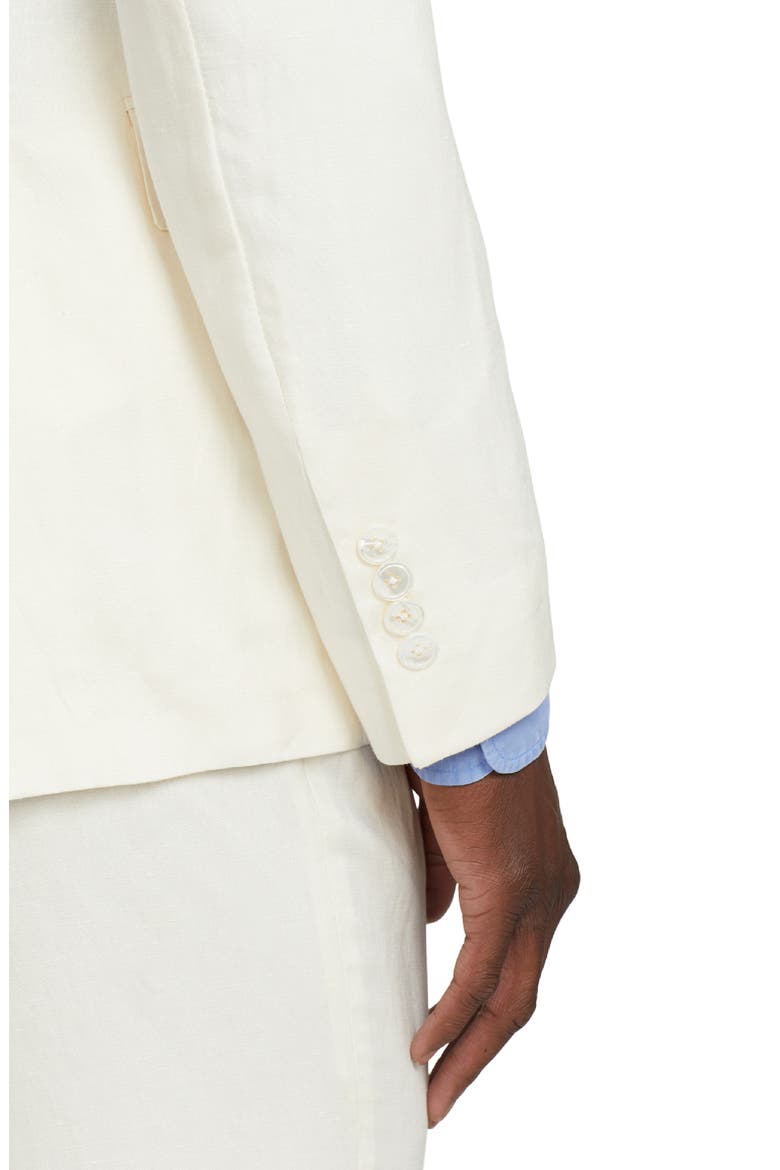 Hadley Silk & Linen Canvas Sport Coat, Alternate, color, CLASSIC CREAM