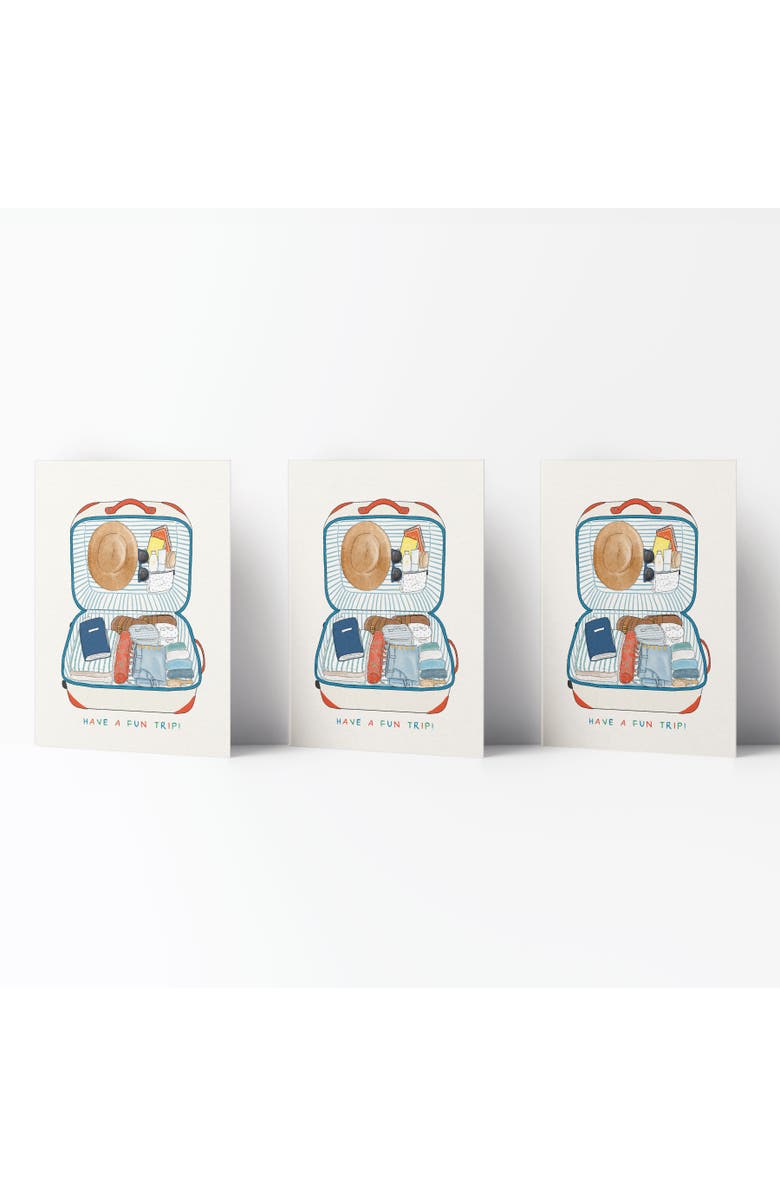 Ramus & Co Everyday Greeting Card Pack Sets (3 ct) Have a Fun Trip, Main, color, Multi-Pack