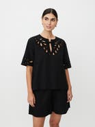Masai Copenhagen MaDyselle Cutwork Detail Blouse