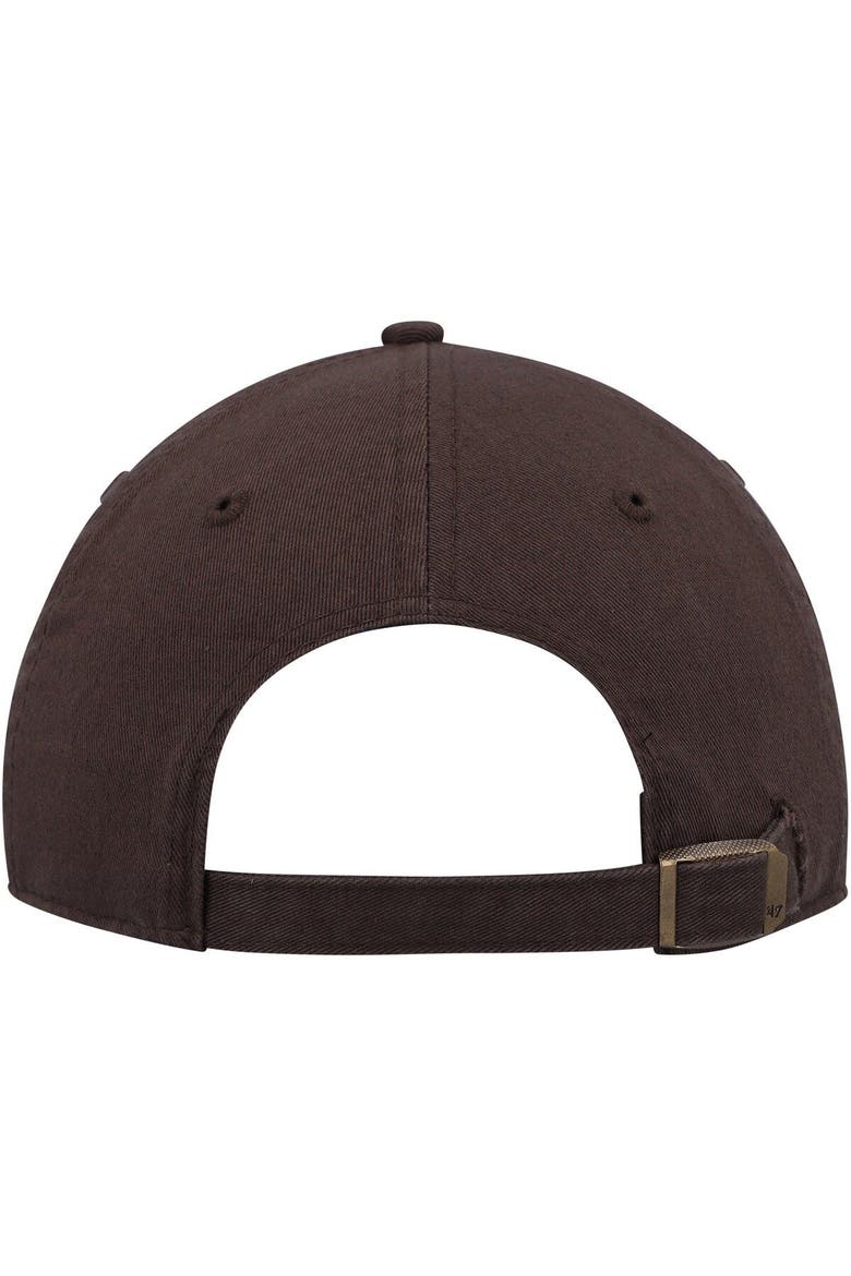 Women's '47 Brown Cleveland Browns Phoebe Clean Up Adjustable Hat, Alternate, color, Brown
