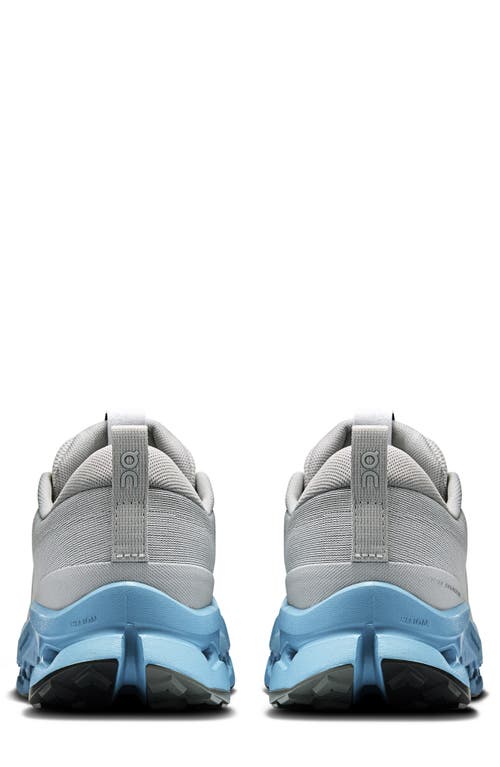 On Cloudsurfer Trail 2 Trail Running Shoe In Gray