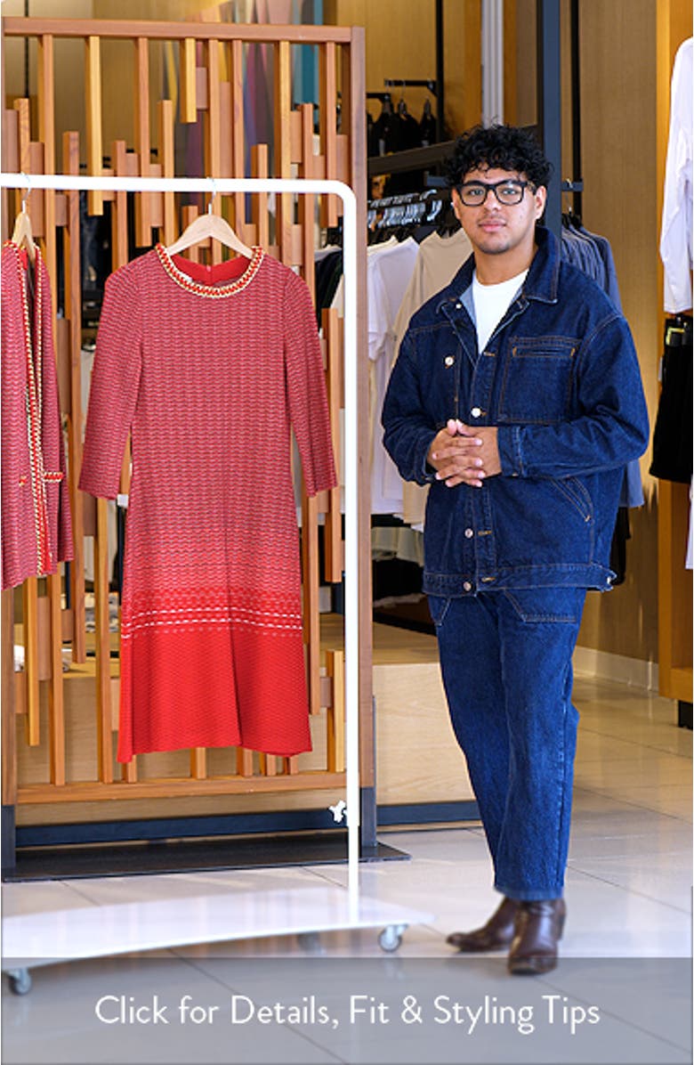 x Tanya Foster Chain Trim Ombrè Dress, sales video thumbnail