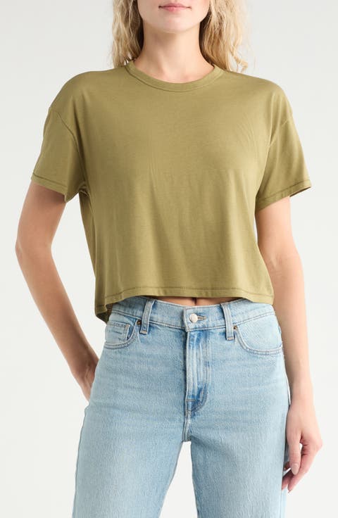 Mai Boxy Crop T-Shirt