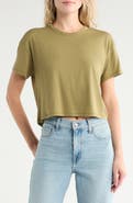 rag & bone Mai Boxy Crop T-Shirt