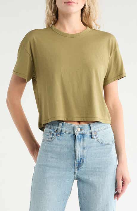 rag & bone Mai Boxy Crop T-Shirt