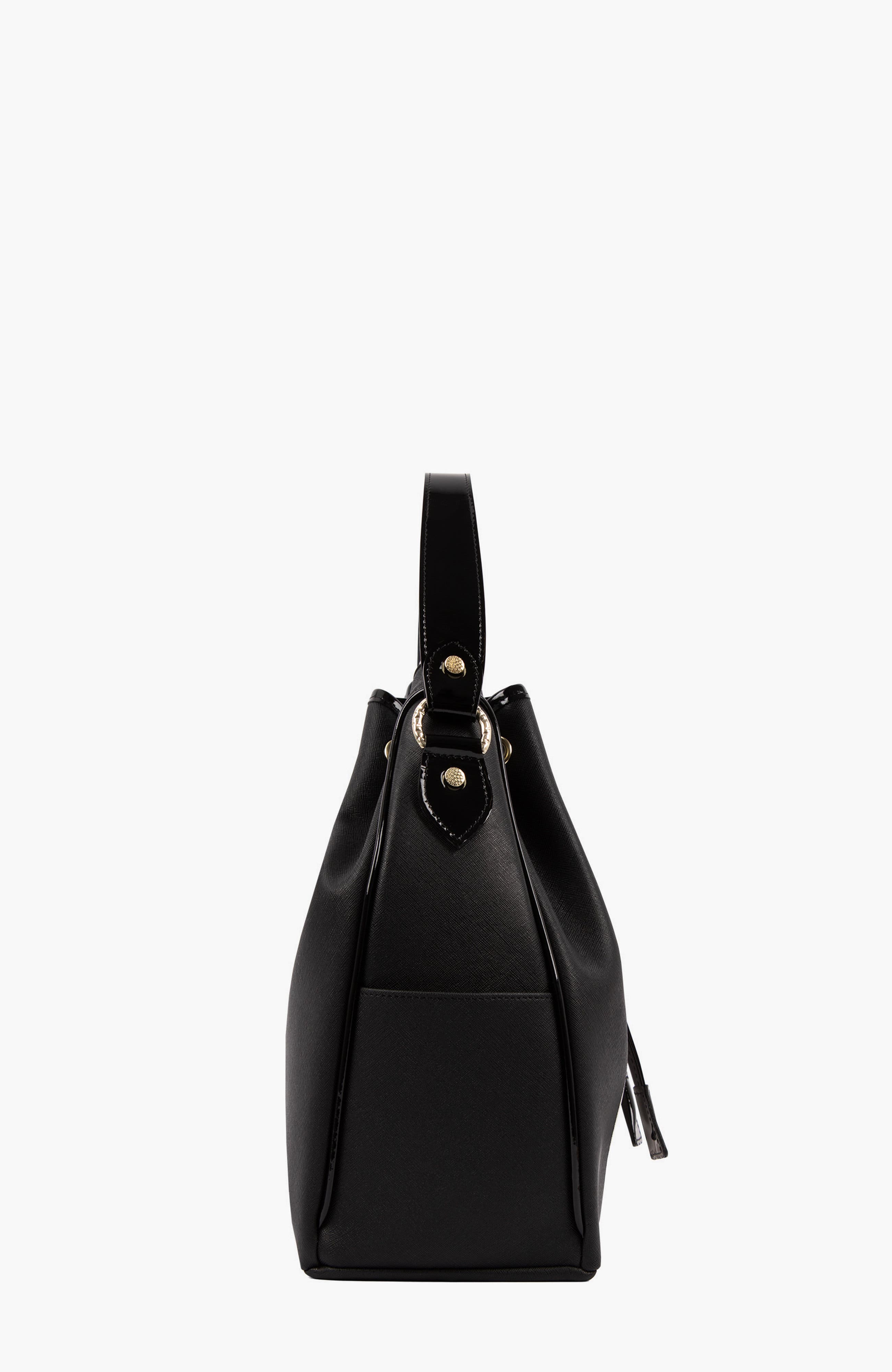 Allegro 598 Bucket Bag, Alternate, color, Beige / White / Black