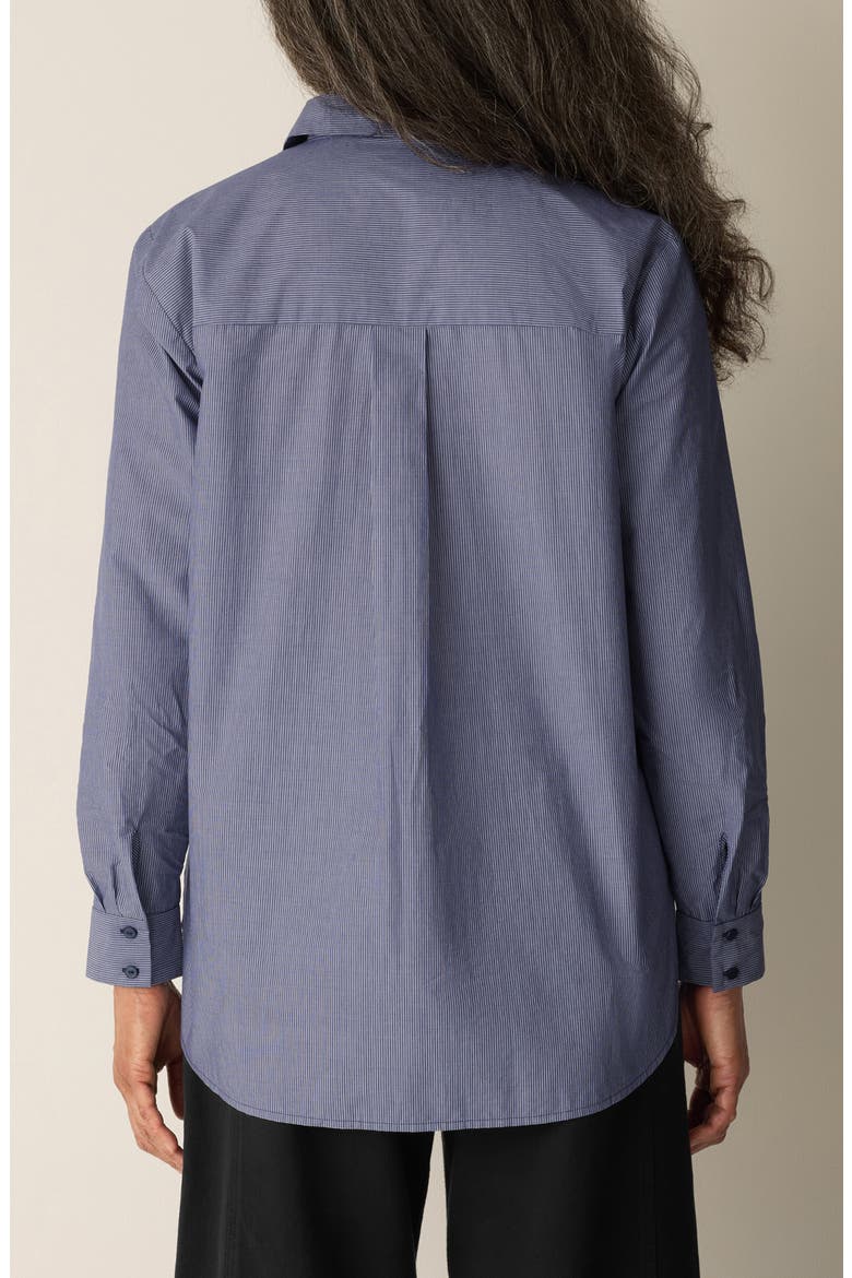 Organic Cotton Long Shirt, Alternate, color, INFINITY