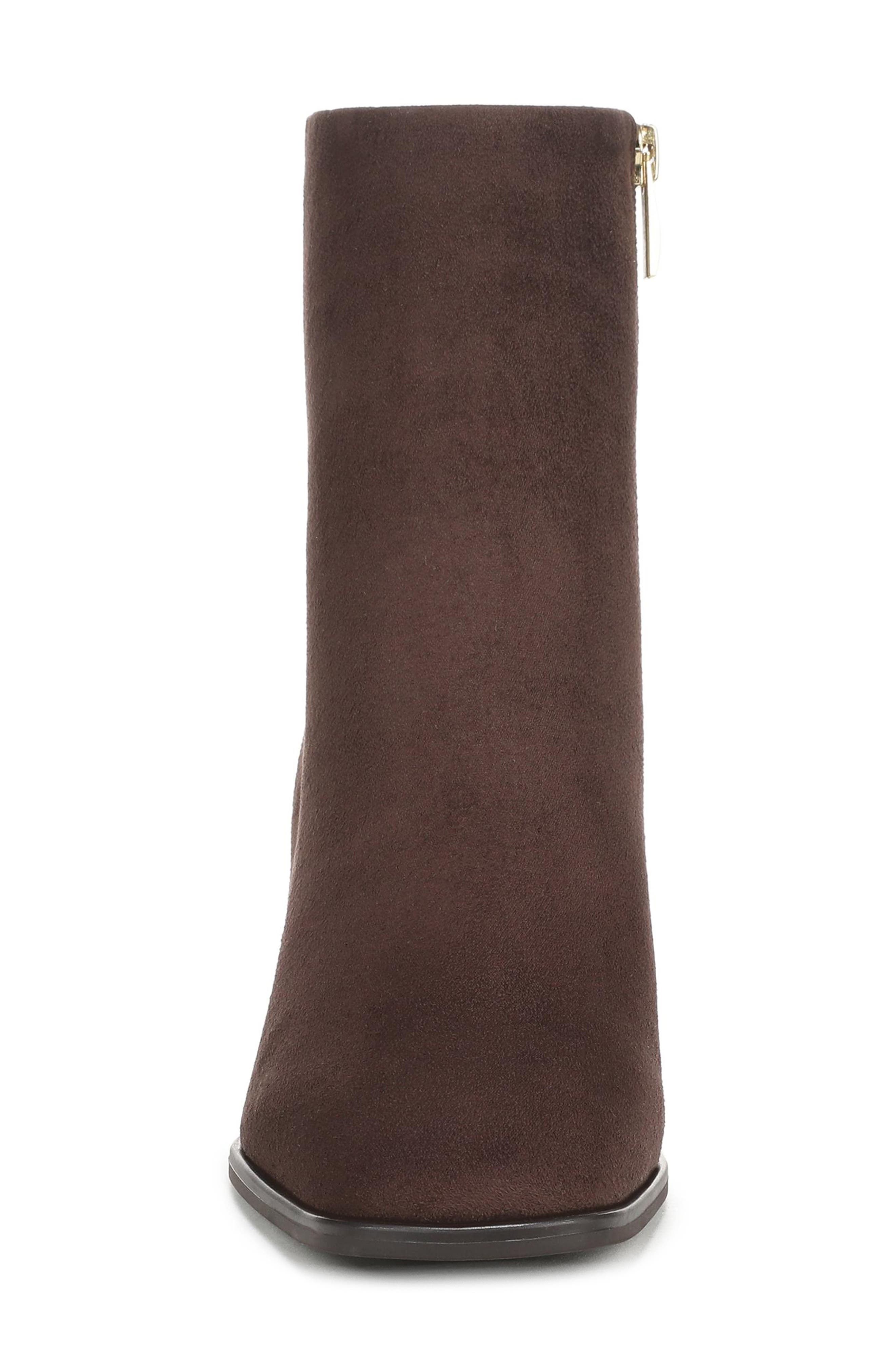 Nadine Short Boot, Alternate, color, BROWN CHOCOLATE