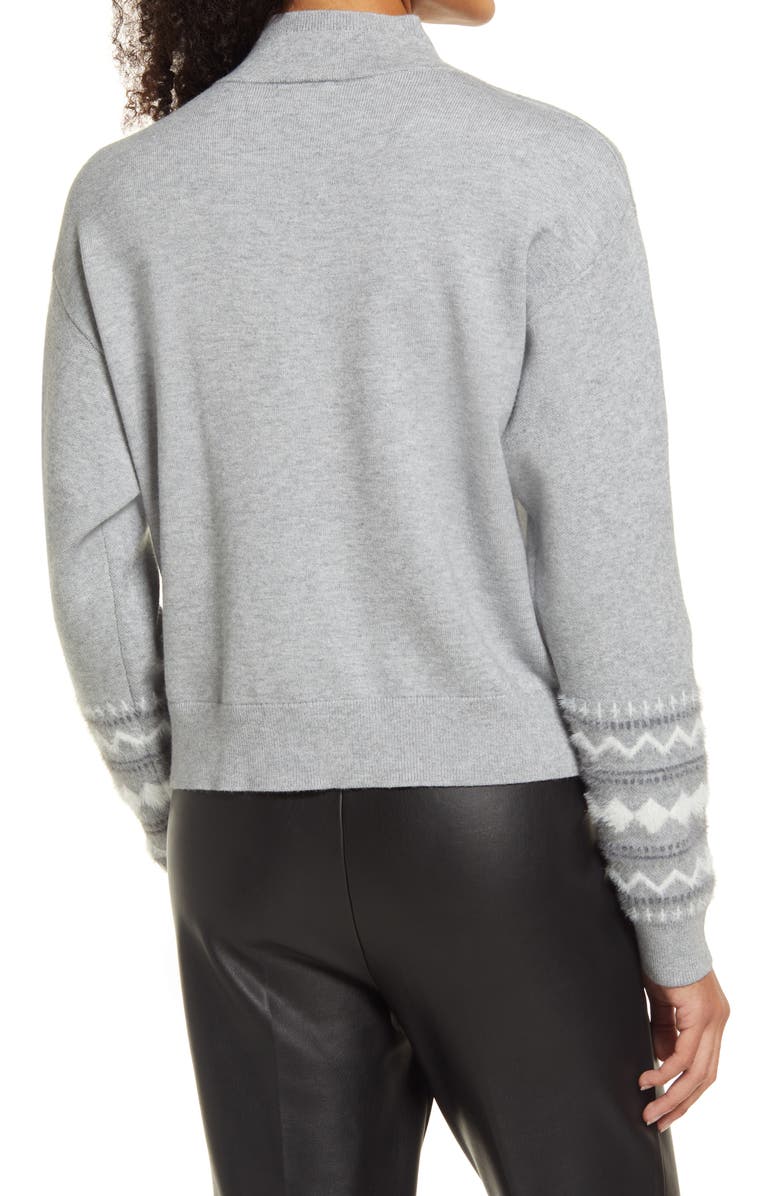 Halogen<sup>®</sup> Mock Neck Sweater, Alternate, color,