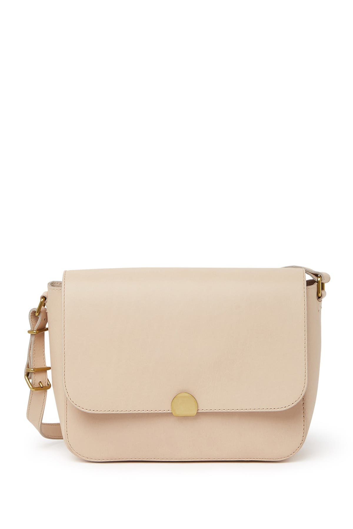 Madewell The Abroad Leather Shoulder Bag, Main, color, 