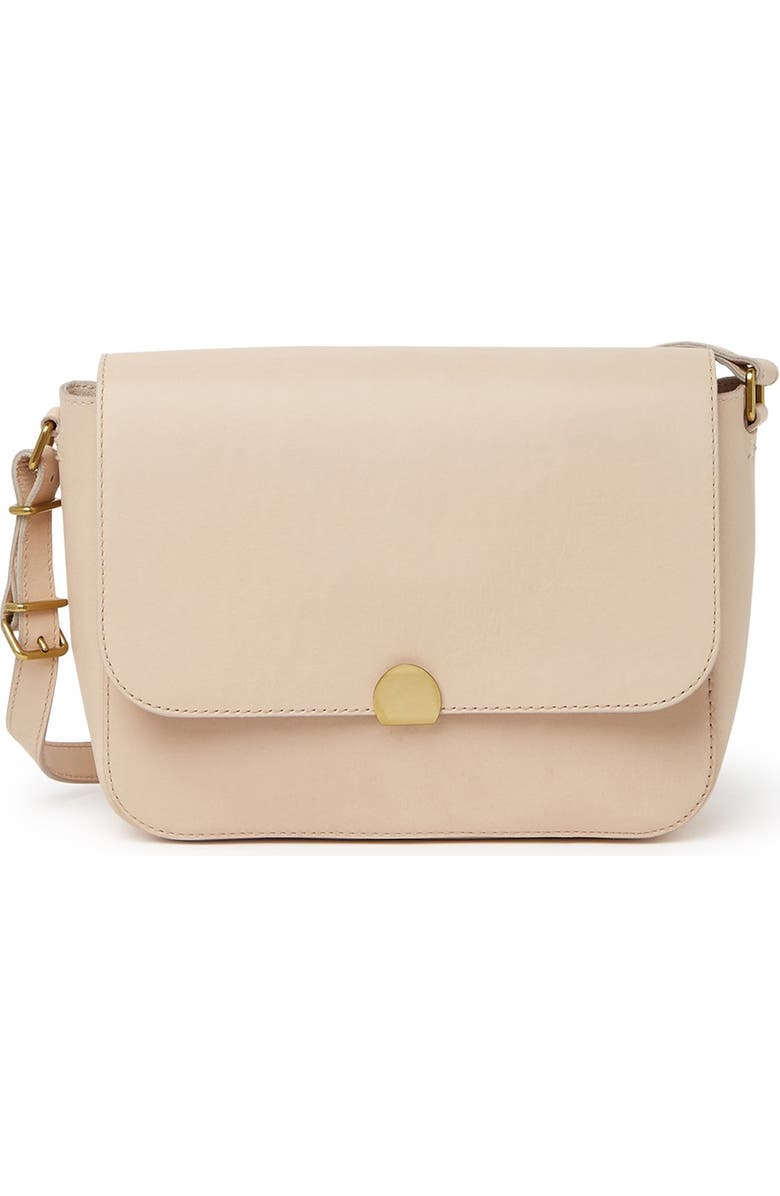 Madewell The Abroad Leather Shoulder Bag, Main, color,