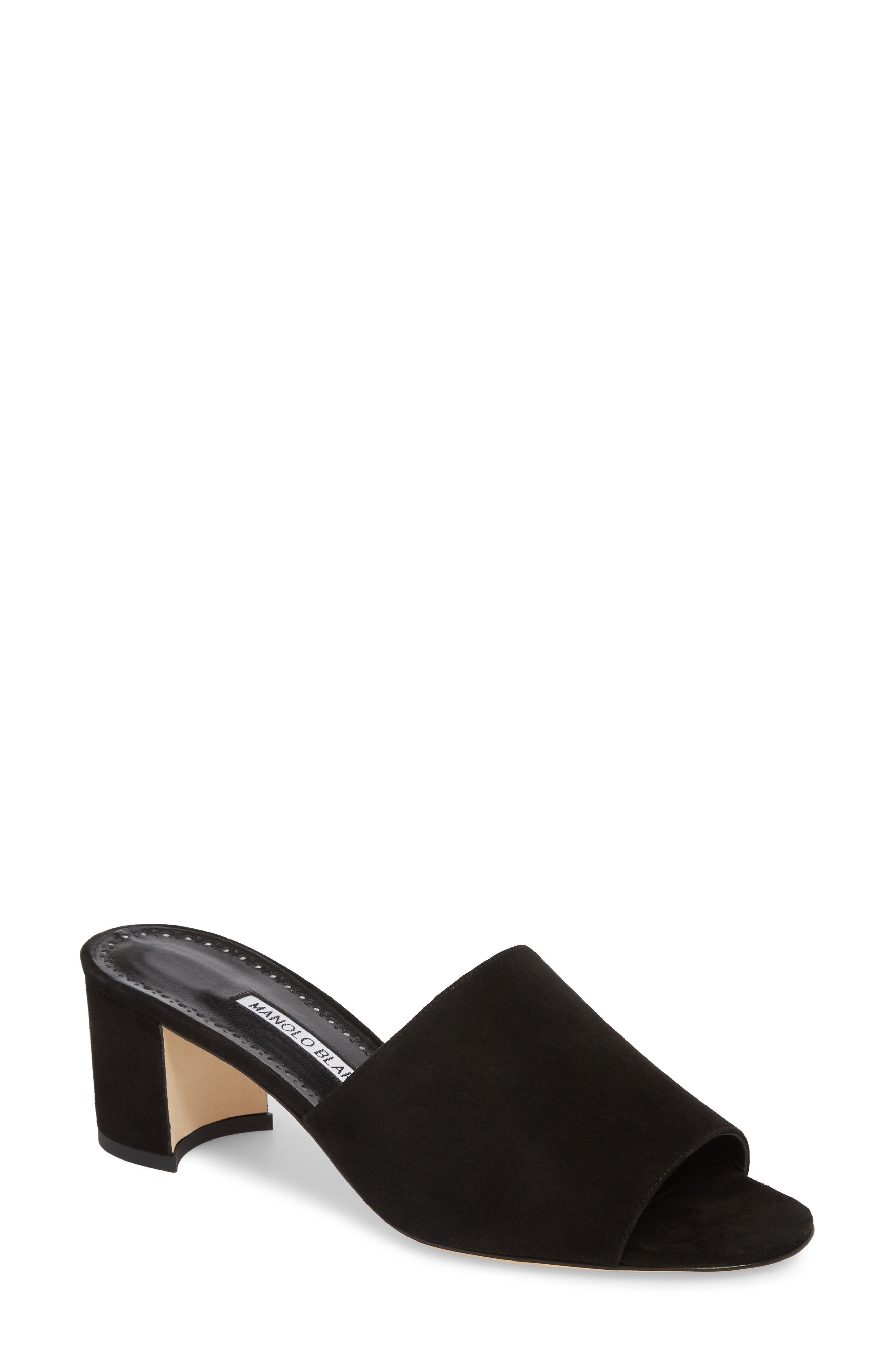 Manolo Blahnik Rapallato Slide Sandal, Main, color, 