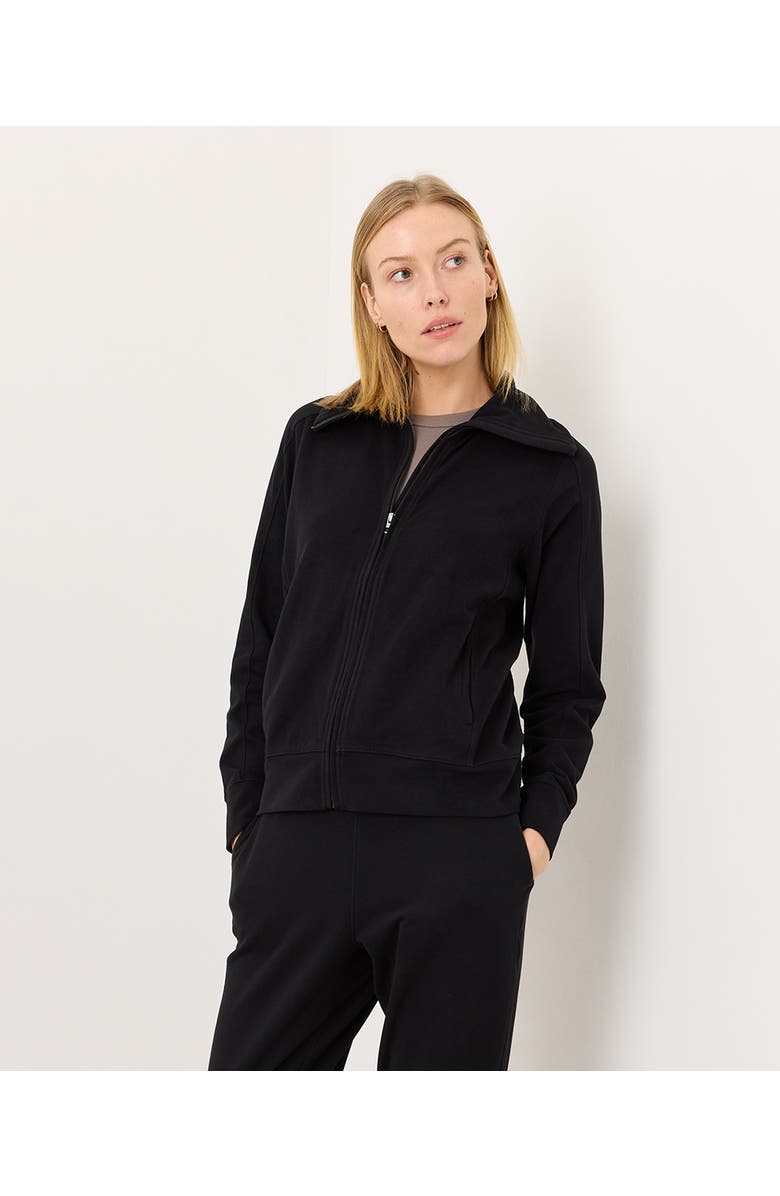 Pact CloudKnit Zip Jacket, Alternate, color, Black